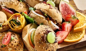 Hemelse Broodjes op plank